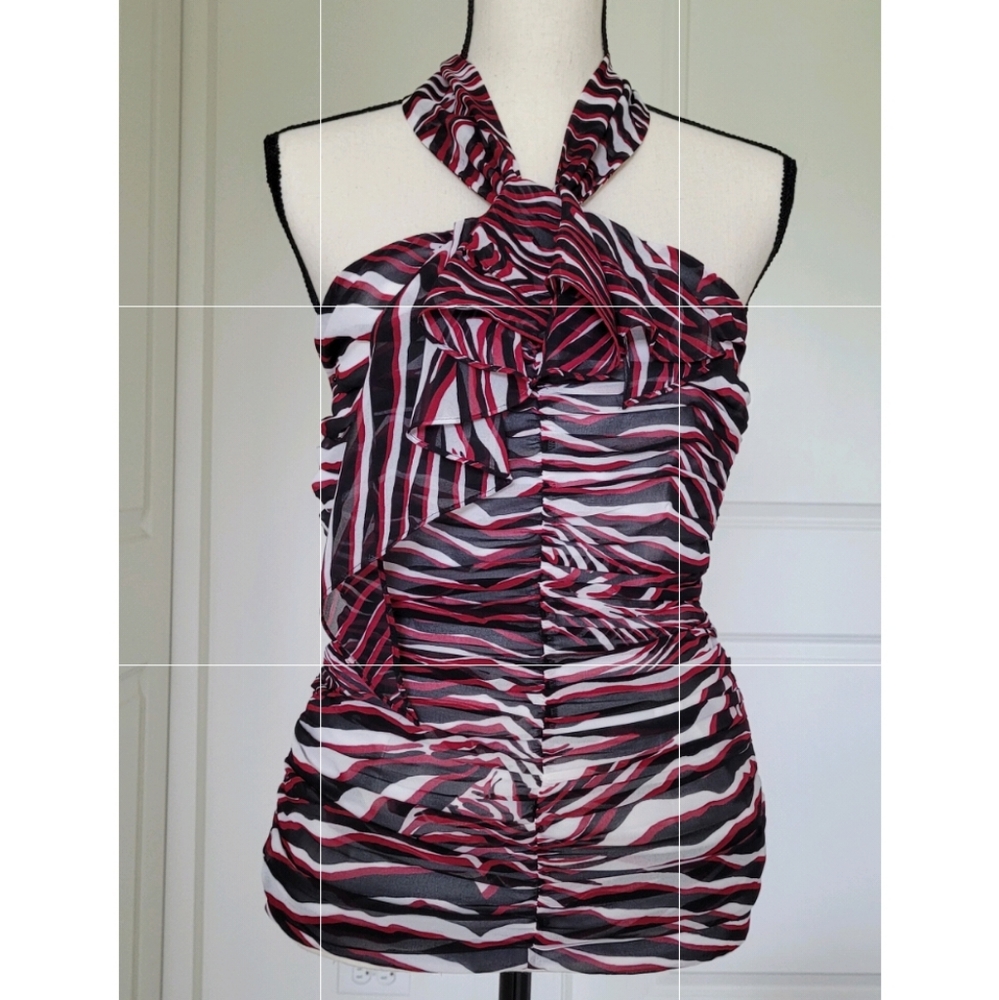 Express, halter top, animal print